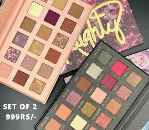 Double Delight - 2 x 18 Color Eyeshades